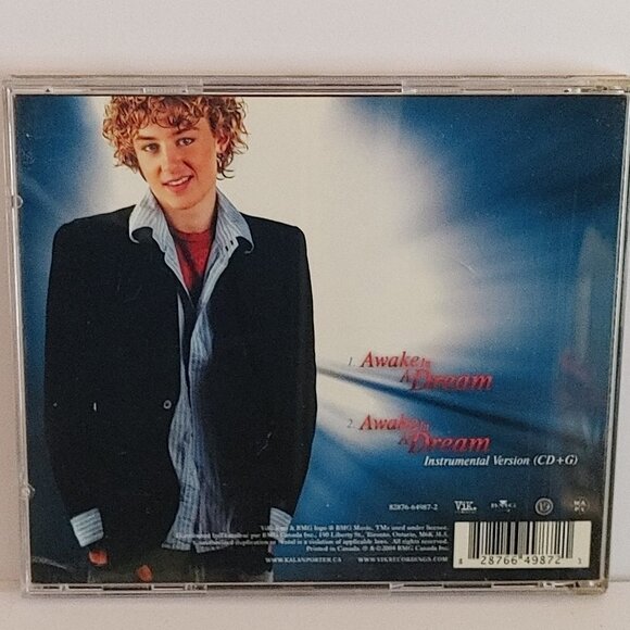 Kalan Porter Awake In A Dream CD Single Canadian Idol 2004 BMG Music - Picture 3 of 4